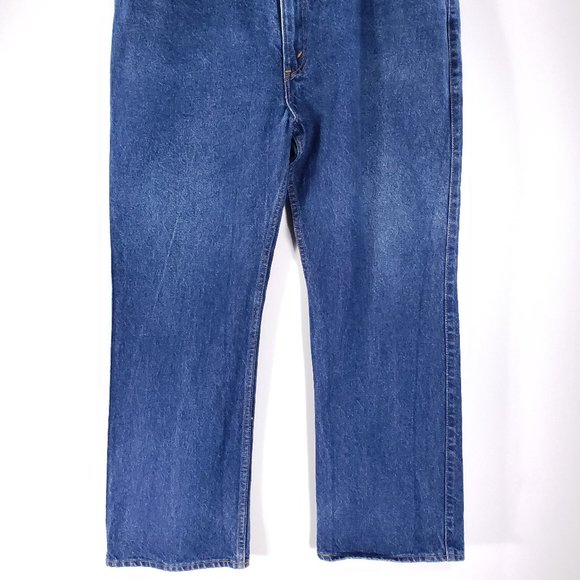 Vintage Levi's For Men Jeans Men's 40x30 With A Skosh More Room Blue Denim 80s - Picture 2 of 9